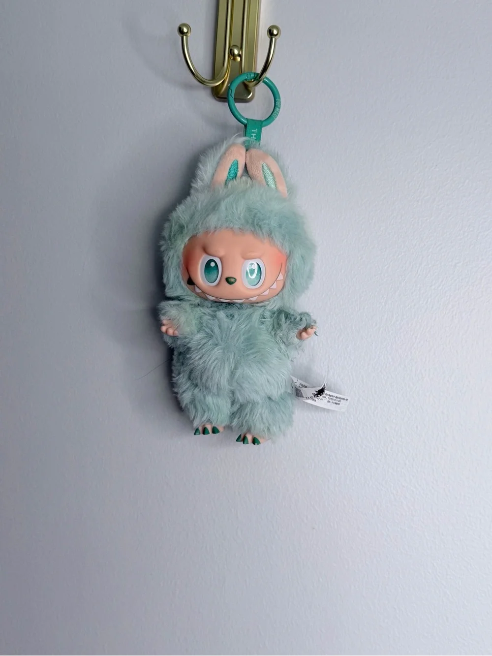 Authentic Pop Mart Labubu The Monsters Big Into Energy Serenity Plush Keychain - Picture 1 of 4